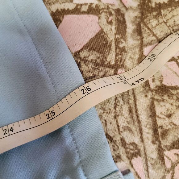 PrettyLittleThing Blue Lace Inset Hook & Eye Bardot Bodycon Dress Womens Size 6 - Picture 10 of 12